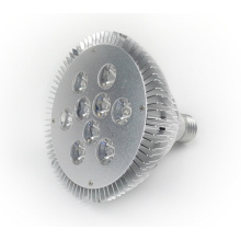 El LED de alta potencia 9W 100-240V E27 crece la lámpara